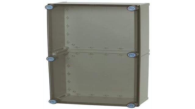 Fibox CAB PCQ Series Grey Transparent Lid Polycarbonate General Purpose Enclosure, IP66, IP67, IK08 600 mm, 170 mm, 300 | CAB PCQ 603017 T cabinet