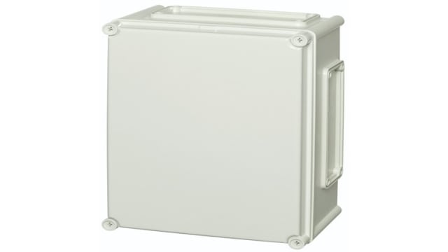 Fibox EKPL Series Grey Grey Lid Polycarbonate General Purpose Enclosure, IP66, IP67, IK08 Flanged 380 mm, 230 mm, 280 mm | EKPL 180 G enclosure