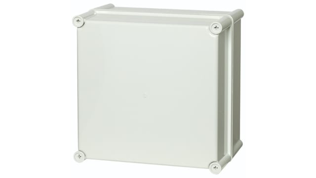 Fibox PC Series Grey Grey Lid Polycarbonate General Purpose Enclosure, IP65, IK08 280 mm, 180 mm, 280 mm | PC 2828 18 G-2FSH encl.