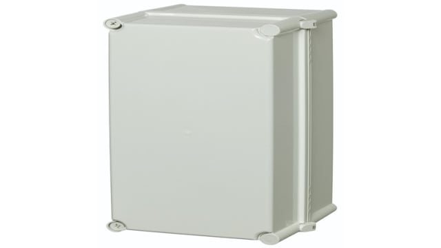 Fibox PC Series Grey Grey Lid Polycarbonate General Purpose Enclosure, IP65, IK08 380 mm, 130 mm, 190 mm | PC 3819 13 G-2FSH encl.