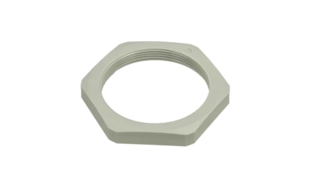 Fibox Polyamide Cable Gland Locknut, M50 x 1.5 Thread | GPA M50B