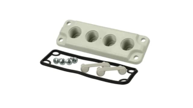 Fibox Structural System Cable Management, Polycarbonate 30 mm Internal Width 120 mm Internal Height, 137.5 mm L | MB 10892 SET