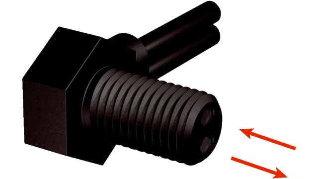 SICK Plastic Fibre Optic Sensor 650 mm, 660 mm | LL3-DV07