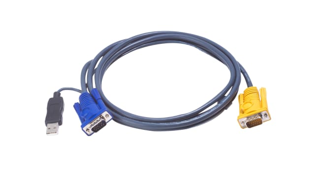 Aten Male Male SPHD KVM Cable | 2L-5202UP