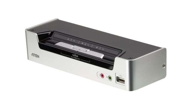 Aten 2 Port 1 Displays USB HDMI KVM Switch 3.5mm Audio Jack Female 1920 x 1080 pixel Maximum Resolution | CS1792