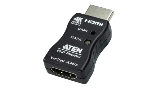 Aten  1 port HDMI to HDMI  Emulator 3840 x 2160 pixel Maximum Resolution | VC081A