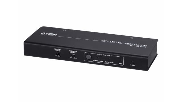 Aten  1 port HDMI to DVI  Video Converter 1920 x 1200 pixel Maximum Resolution | VC881