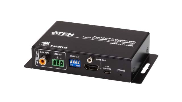 Aten  1 port HDMI to HDMI  Video Converter 4096 x 2160 pixel Maximum Resolution | VC882