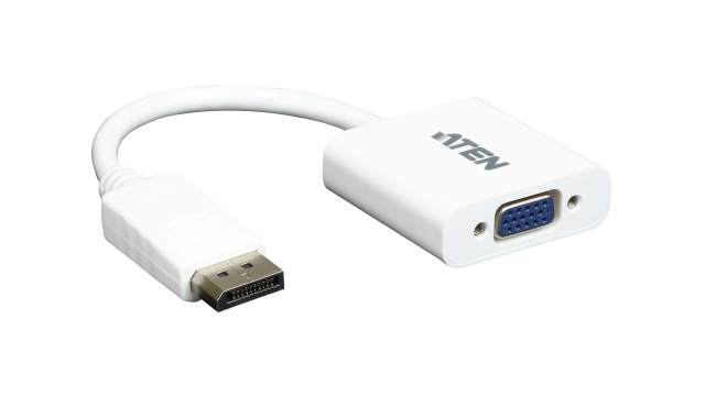 Aten  1 port DisplayPort to VGA  Adapter 18 cm Length 1920 x 1200 pixel Maximum Resolution | VC925