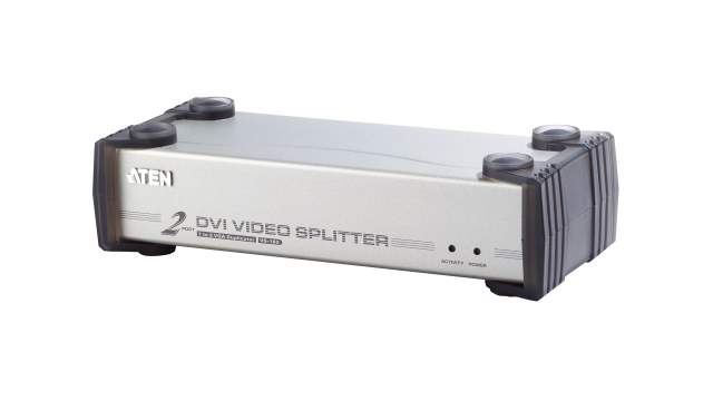 Aten 2 Port 1 Input 2 Output DVI Splitter 1920 x 1200 pixel | VS162