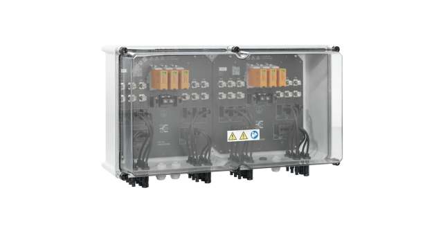 Weidmüller PVN Series Transparent, Grey Polycarbonate Junction Box, IP65, 6 Terminals, 210 mm, 558 mm 334 mm | 2683080000
