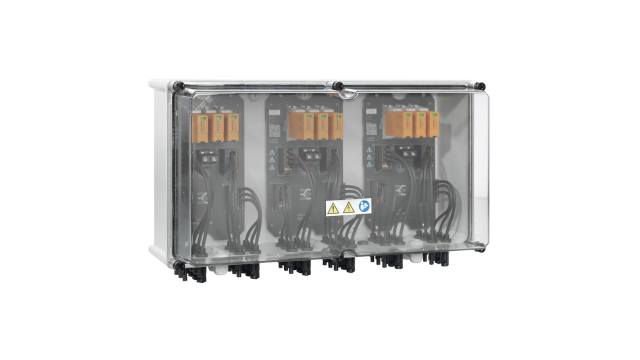 Weidmüller PVN Series Grey, Transparent Polycarbonate Junction Box, IP65, 6 Terminals, 210 mm, 558 mm 334 mm | 2683190000