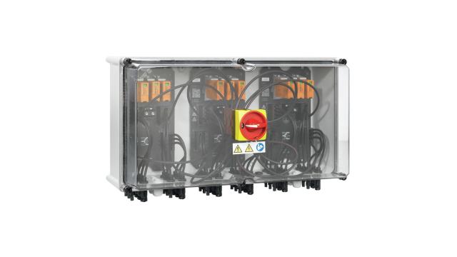 Weidmüller PVN Series Transparent, Grey Polycarbonate Junction Box, IP65, 6 Terminals, 249 mm, 558 mm 334 mm | 2683220000