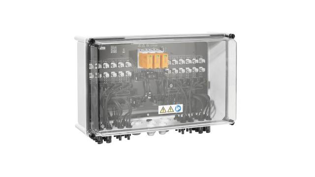 Weidmüller PVN Series Grey, Transparent Polycarbonate Junction Box, IP65, 12 Terminals, 210 mm, 488 mm 334 mm | 2737440000