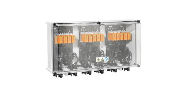 Weidmüller PVN Series Transparent, Grey Polycarbonate Junction Box, IP65, 3 Terminals, 175 mm, 558 mm 334 mm | 2737620000