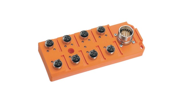 Lumberg Automation 111 Series Sensor Box, M23, 8 way, 8 port | 11138