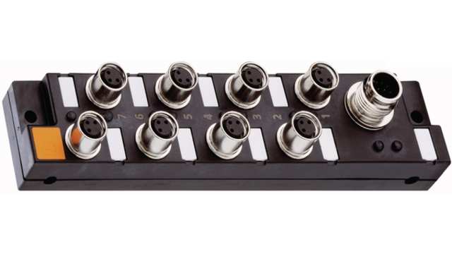 Lumberg Automation 653 Series Sensor Box, M8, 3 way, 8 port | 65347