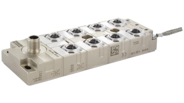 Murrelektronik Limited 58 Series DIN Rail Network Hub, 8, 100Mbps Transmission, 9 to 30 V dc | 58161