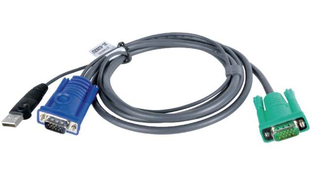Aten Male SPHD to Male USB Type A KVM Cable | 2L-5202U