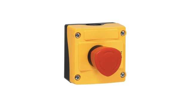 BACO LBX Series Latching Emergency Stop Push Button, Panel Mount, 2NC, IP66 | LBX17302