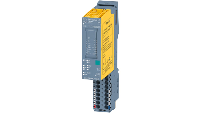Siemens 300 W Servo Drive, 48 V dc, 5 A, Motor Management Function | 6BK1136-6AB01-0CU0