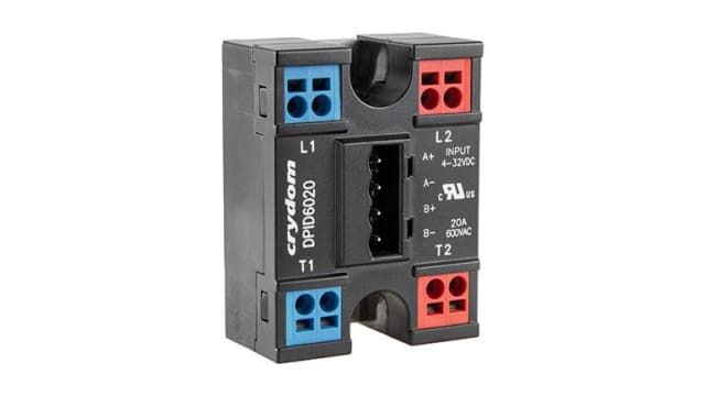 Sensata / Crydom DPID24XX Series Solid State Relay, 20 A Load, Panel Mount, 280 V ac Load, 32 V ac Control | DPID2420