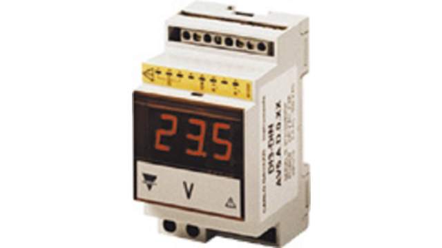 Carlo Gavazzi DI3DINAV5AD0 7 Segment LED Current Meter for Current, Voltage,  89 mm  x 53.5 mm | DI3DINAV5AD0XX