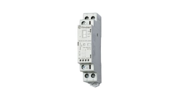 Finder 22 Contactor, 440 V ac Coil, 2-Pole, 120 A, 1 kW, 1 NO/1 NC, 440V ac | 223202304540