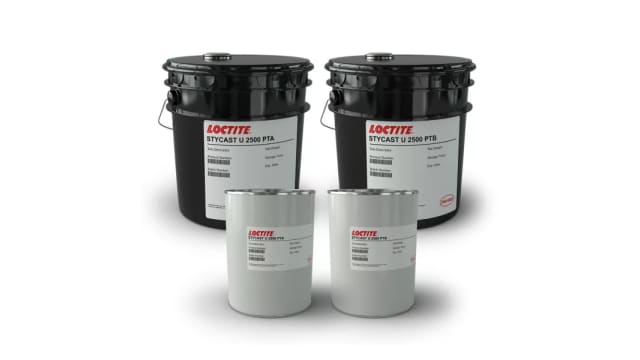 Loctite LOCTITE STYCAST U 2500 B, 500cc bottle Black PUR Potting Compound 500 ml | LOCTITE STYCAST U 2500 B, 500cc bottle