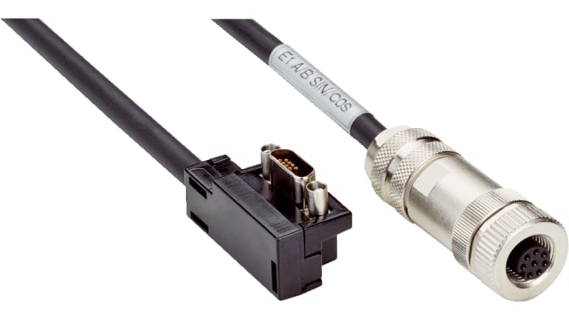 SICK Male Micro D-Sub to Female M12 Cable, 5m, 20944 Series | 2094427