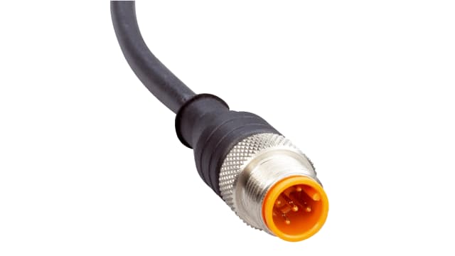 SICK Male M12 Cable, 2m Polyurethane, 60261 Series | 6026133