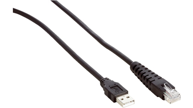 SICK Male USB A to Male RJ45 Cable, 2m, 60818 Series | 6081864