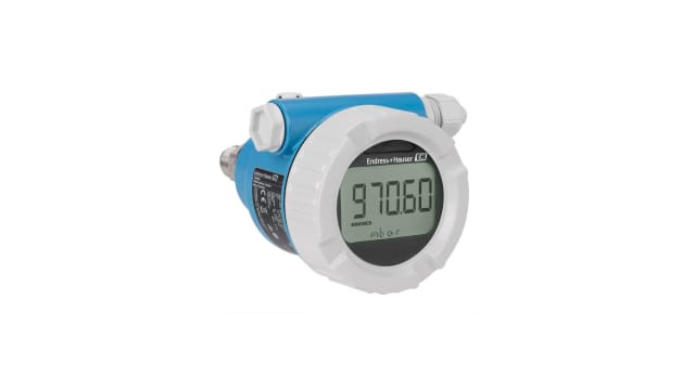 Endress+Hauser Cerabar PMP51B Series Pressure Sensor, -1bar Min, 10bar Max, Absolute, Gauge Reading | PMP51B-BLBAABB6AA3PBI1WXJA1