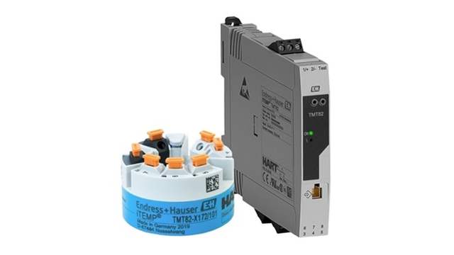 Endress+Hauser iTEMP TMT82 Temperature Transmitter mV, Ohm, RTD, TC Input, 11 → 42 V dc | TMT82-BAA2AB1A1AAA1LA