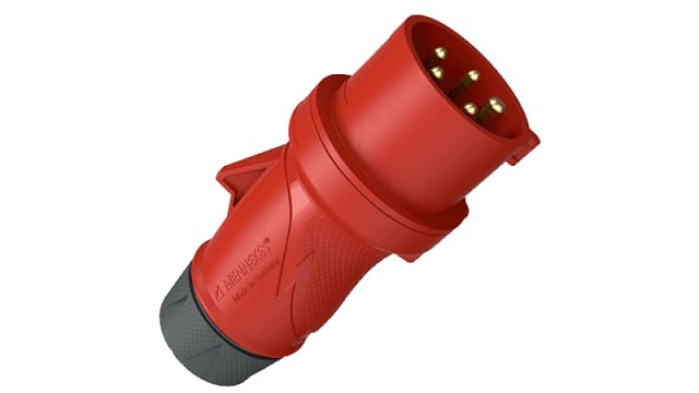 MENNEKES, PowerTOP Xtra IP54 Red 5P Connector Plug, Rated At 16A, 400 V | 13510
