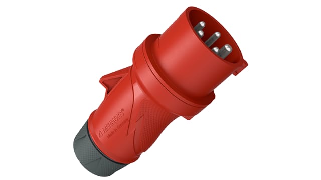 MENNEKES, PowerTOP Xtra IP54 Red 5P Connector Plug, Rated At 16A, 400 V | 13563