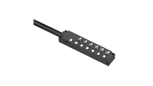 Weidmüller SAI Series Actuator Hub, M8, 5m cable, 6 way, 3 port | 1828700000