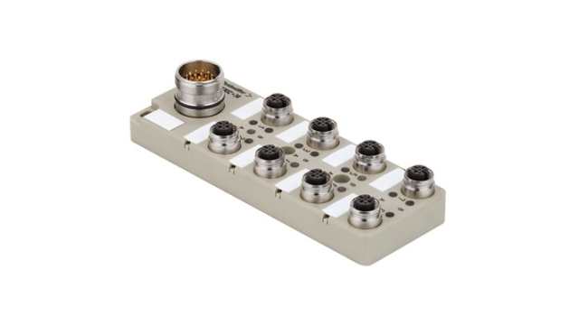 Weidmüller SAI Series Actuator Hub, M12, 8 way, 5 port | 1848040000