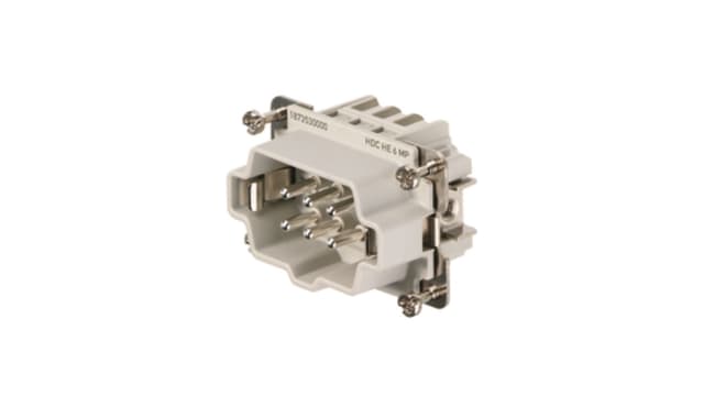 Weidmüller Contact Insert, 24A, Male, HE Series, 6 Contacts | 1873530000