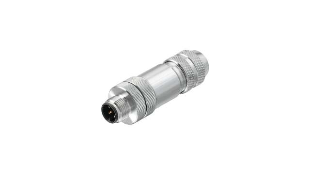 Weidmüller Connector, 4 Contacts, Cable, M12 Connector, Plug, Socket, Male/Female, IP67, SAISM Series | 1892120001