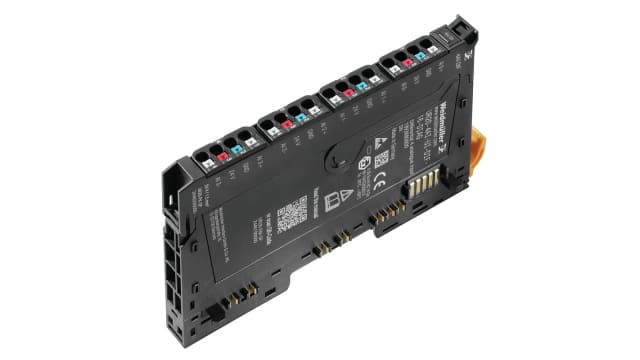Weidmüller UR20 Series I/O module for Use with Remote I/O Module, Analogue, 24 V | 2544660000