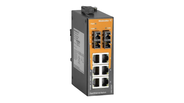 Weidmüller Unmanaged 6 x RJ45 Port Network Switch | 2682180000