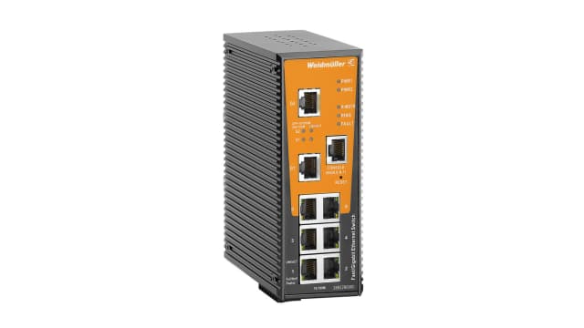 Weidmüller Managed 6 x RJ45 Port Network Switch | 2682290000