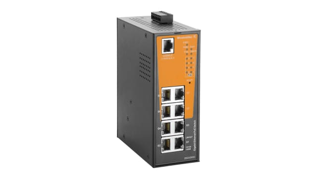 Weidmüller Managed 8 x RJ45 Port Network Switch With PoE | 2682420000