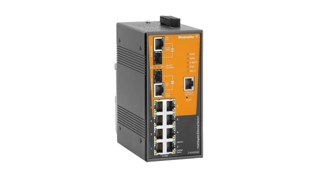 Weidmüller Managed 8 x RJ45 Port Network Switch | 2740420000