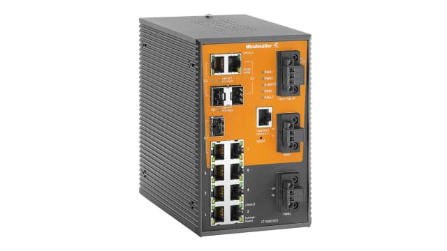 Weidmüller Managed 7 x RJ45 Port Network Switch | 2778960000