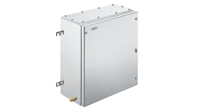 Weidmüller Klippon TB MH Series Grey Grey Lid 316 Stainless Steel Enclosure, IP67, IP66 Flanged 458 mm, 382 mm, 150 mm | 1195010000