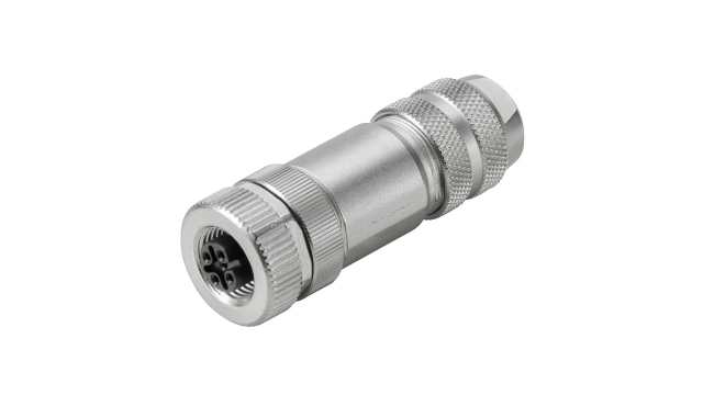 Weidmüller Connector, 4 Contacts, Screw, M12 Connector, Socket, Female, IP67, FBCON Series | 8426220000