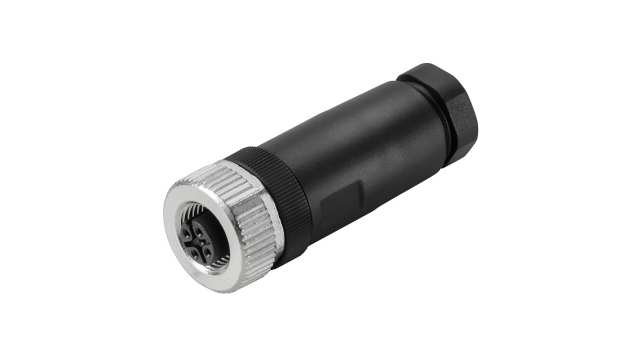 Weidmüller Connector, 5 Contacts, Screw, M12 Connector, Socket, Female, IP67, SAIB Series | 9457250000