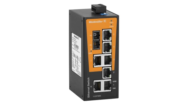 Weidmüller Unmanaged 7 x RJ45 Port Network Switch | 1412080000